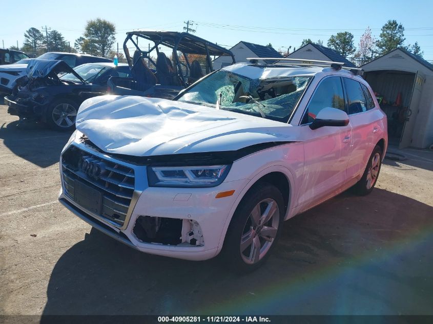 2018 Audi Q5 2.0T Premium/2.0T Tech Premium VIN: WA1BNAFY8J2062503 Lot: 40905281