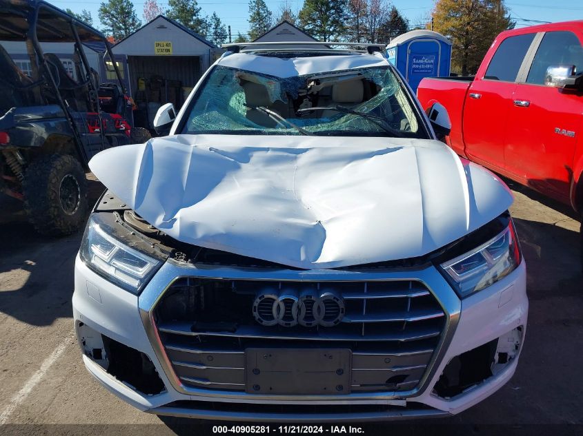 2018 Audi Q5 2.0T Premium/2.0T Tech Premium VIN: WA1BNAFY8J2062503 Lot: 40905281