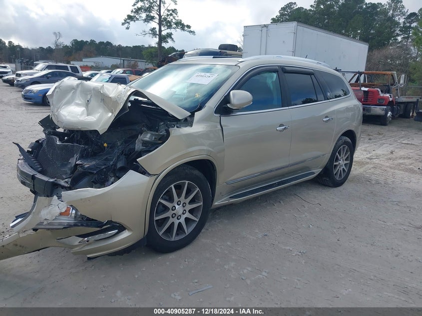 Vin: 5gakrbkd5ej138694, lot: 41394978, buick enclave leather 20142