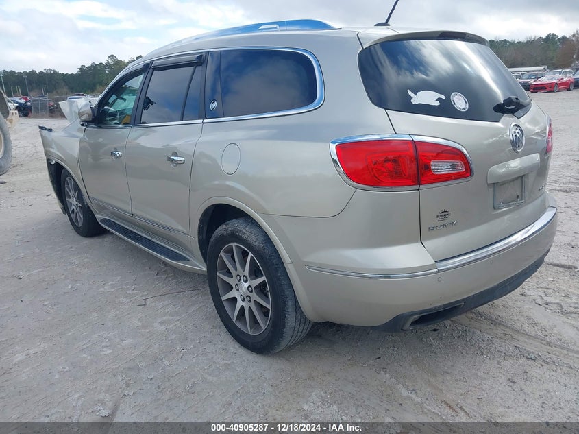 Vin: 5gakrbkd5ej138694, lot: 41394978, buick enclave leather 20143