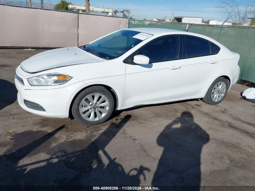 2016 Dodge Dart Aero VIN: 1C3CDFDH8GD541535 Lot: 40905286