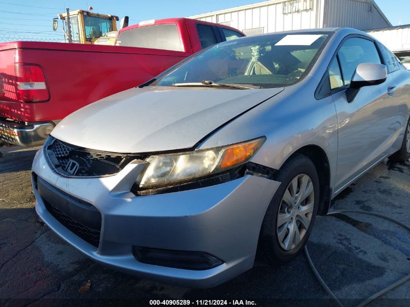 2012 Honda Civic Lx VIN: 2HGFG3B57CH528927 Lot: 40905289