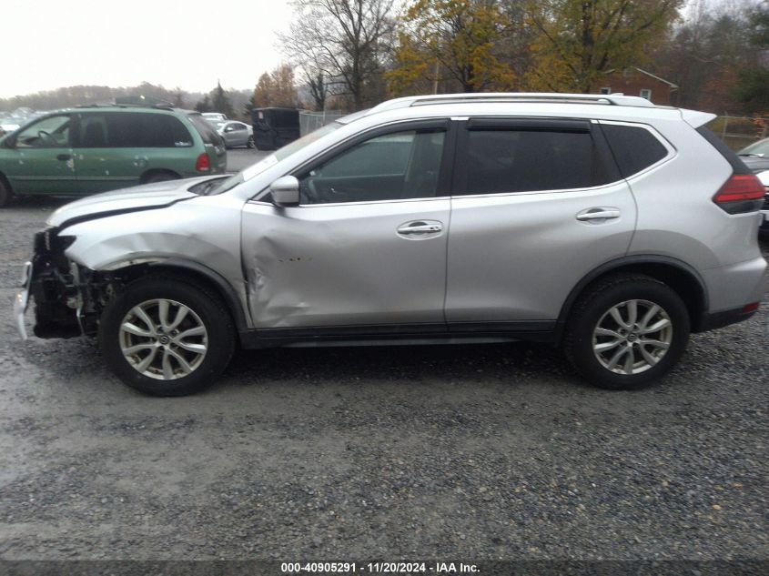 2017 Nissan Rogue Sv VIN: KNMAT2MV5HP608676 Lot: 40905291