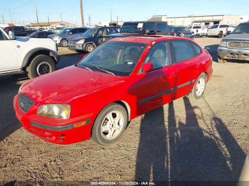 2004 Hyundai Elantra Gt VIN: KMHDN56D94U105303 Lot: 40905304