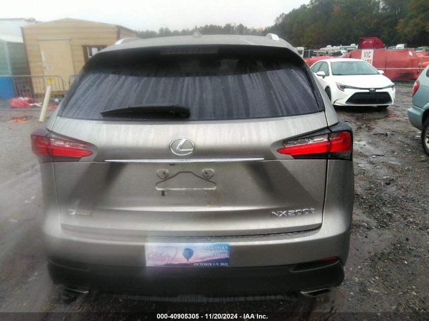 2015 Lexus Nx 200T F Sport VIN: JTJBARBZ0F2015629 Lot: 40905305