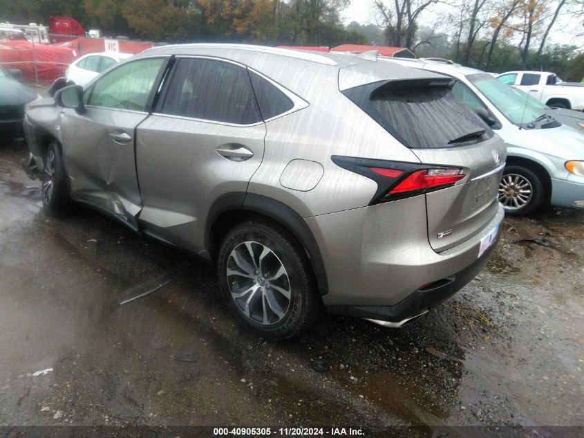 VIN JTJBARBZ0F2015629 2015 Lexus NX, 200T F Sport no.3