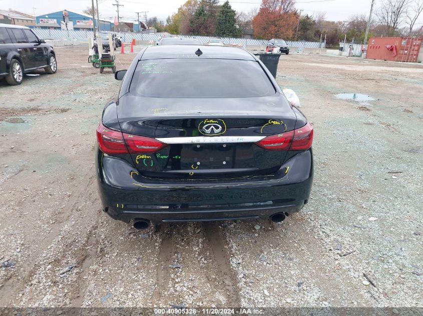 2019 Infiniti Q50 3.0T Sport VIN: JN1EV7AR9KM557095 Lot: 40905326