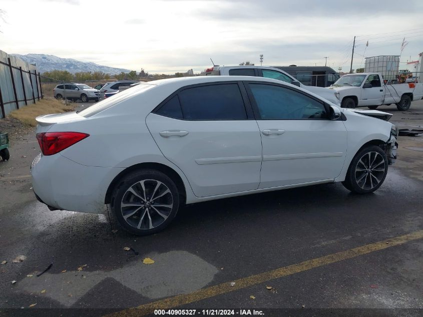 2017 Toyota Corolla Se VIN: 5YFBURHE2HP717843 Lot: 40905327