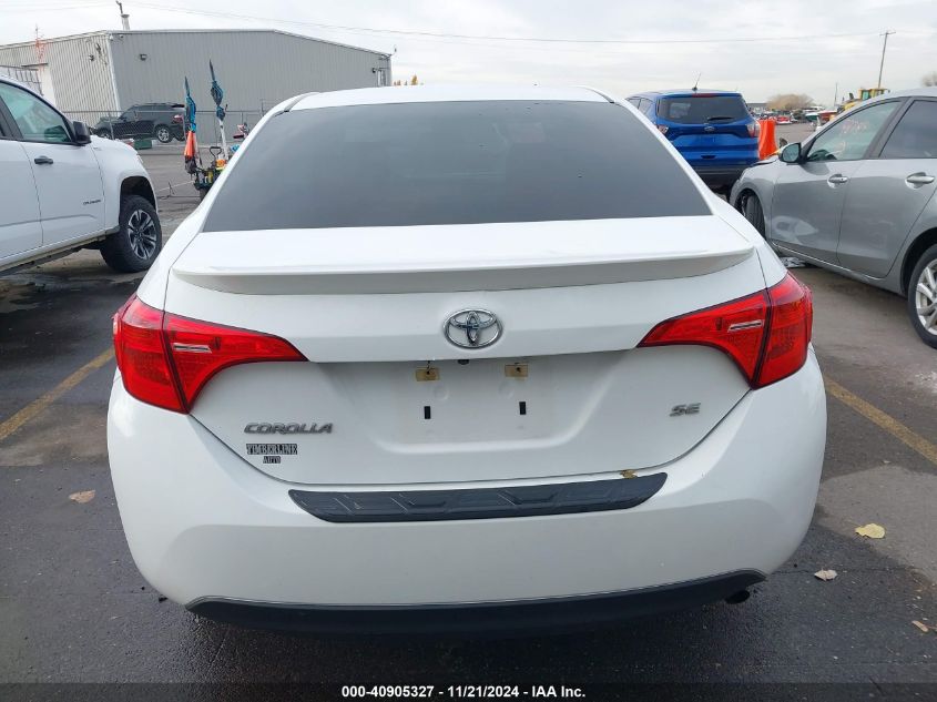 2017 Toyota Corolla Se VIN: 5YFBURHE2HP717843 Lot: 40905327