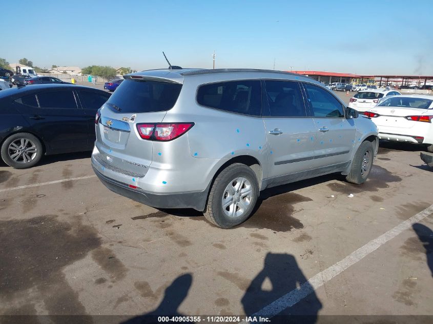 VIN 1GNKRFED9GJ293325 2016 CHEVROLET TRAVERSE no.4