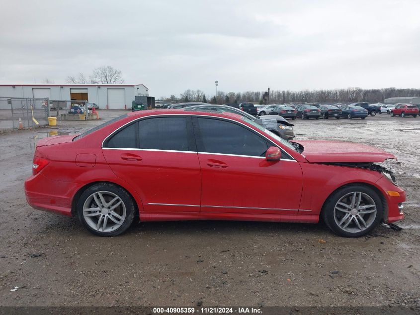 2014 Mercedes-Benz C 300 Luxury 4Matic/Sport 4Matic VIN: WDDGF8AB7ER305175 Lot: 40905359