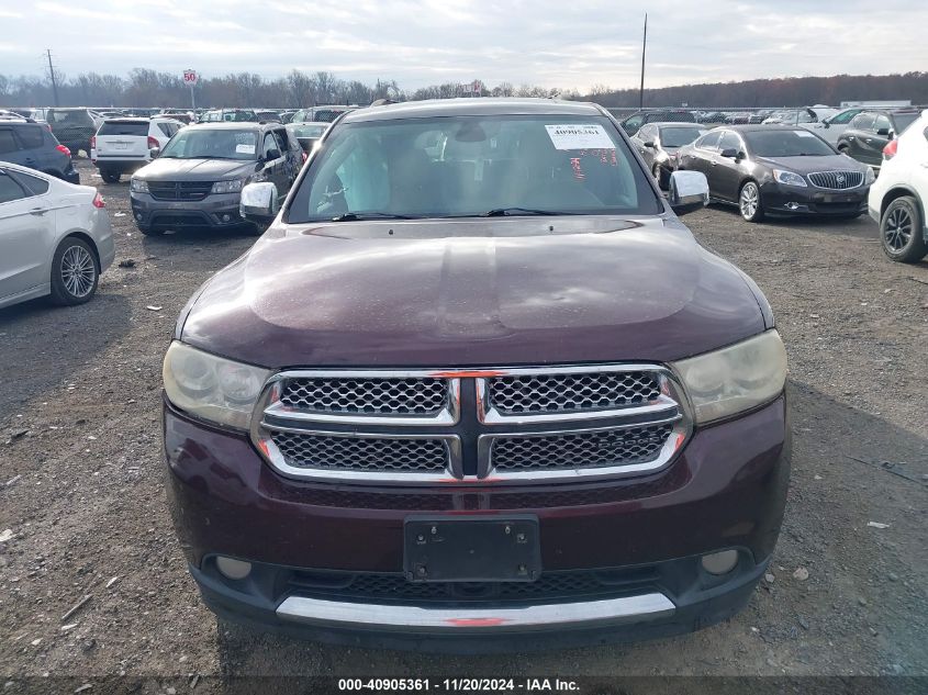 2012 Dodge Durango Citadel VIN: 1C4SDJET6CC183073 Lot: 40905361