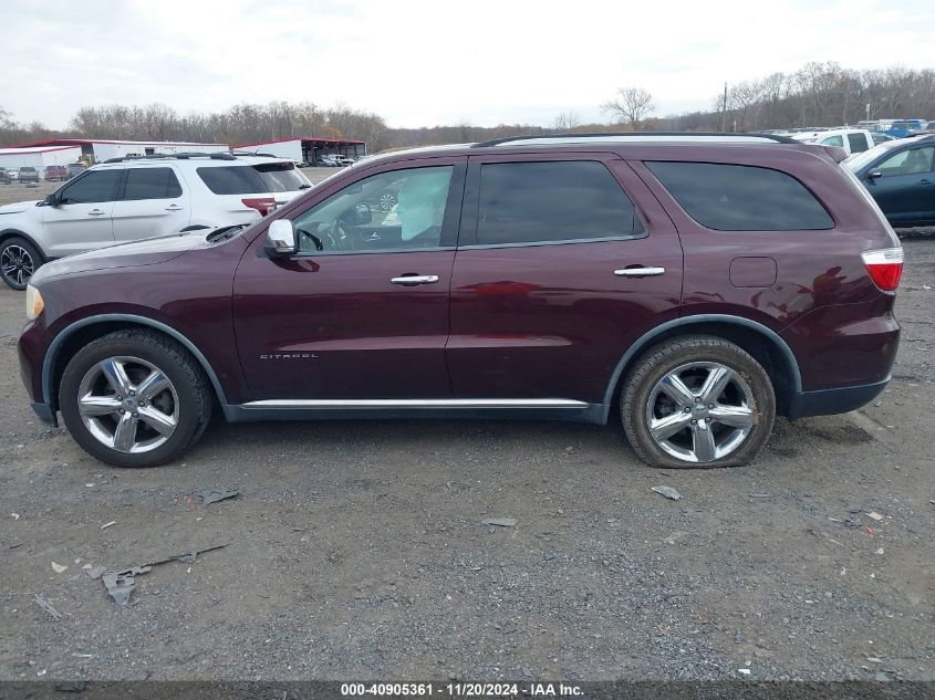 2012 Dodge Durango Citadel VIN: 1C4SDJET6CC183073 Lot: 40905361