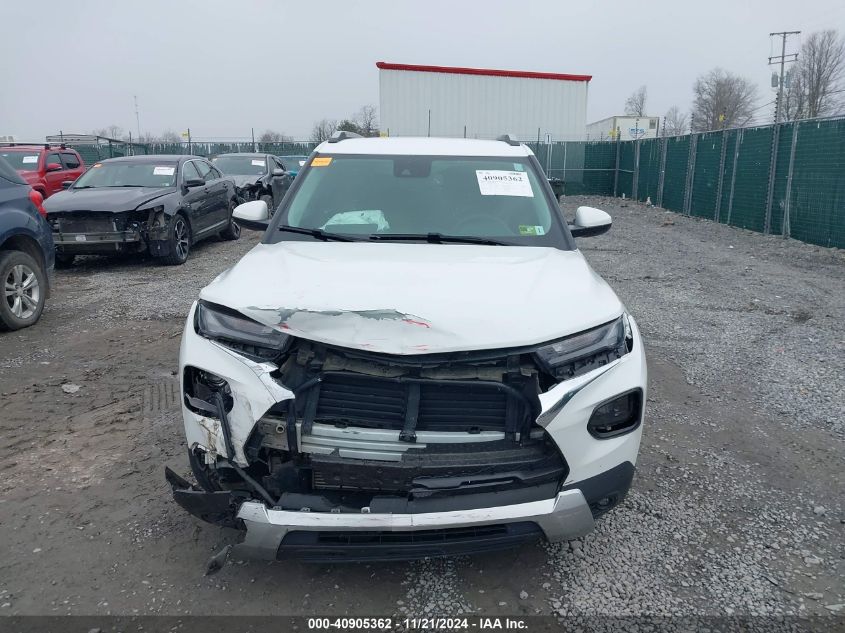 2021 Chevrolet Trailblazer Awd Lt VIN: KL79MRSL0MB052341 Lot: 40905362