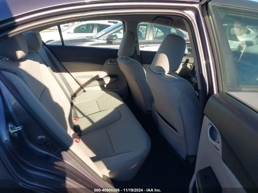 2014 HONDA CIVIC VIN: 19XFB2F56EE038639
