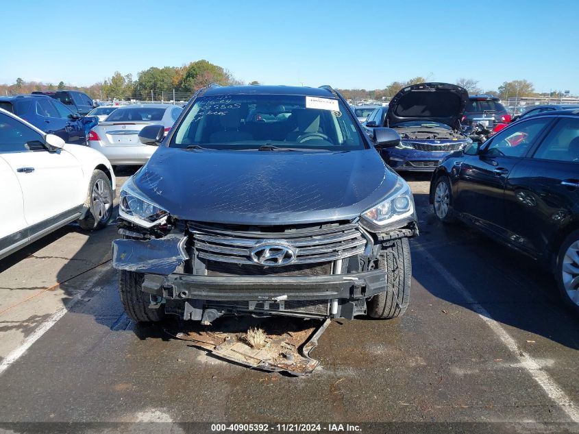 2017 Hyundai Santa Fe Se VIN: KM8SM4HF6HU225505 Lot: 40905392