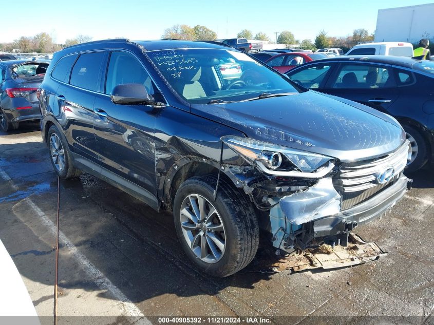 2017 Hyundai Santa Fe Se VIN: KM8SM4HF6HU225505 Lot: 40905392