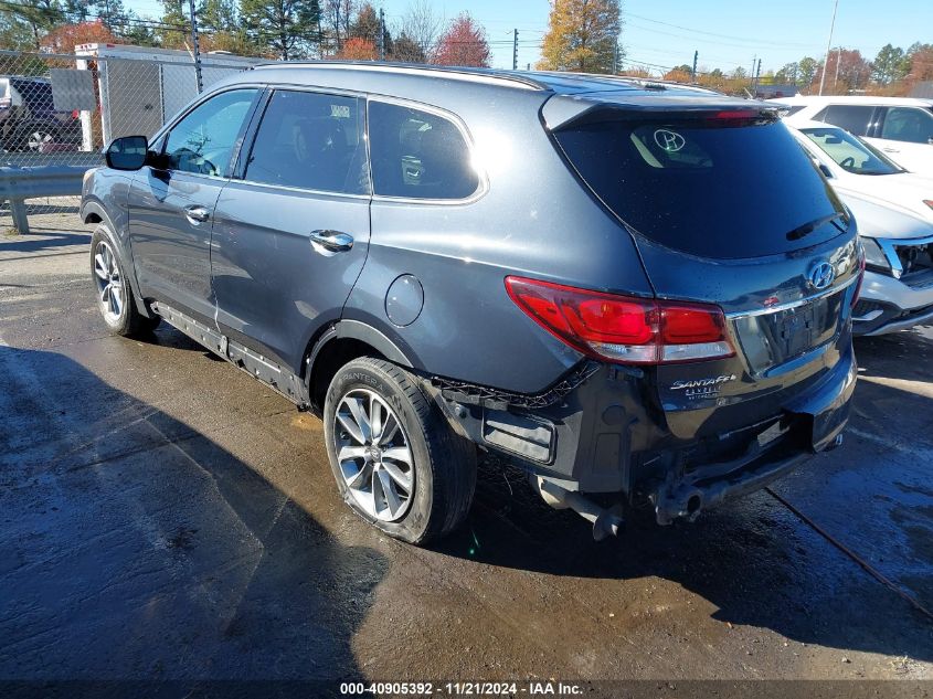 2017 Hyundai Santa Fe Se VIN: KM8SM4HF6HU225505 Lot: 40905392