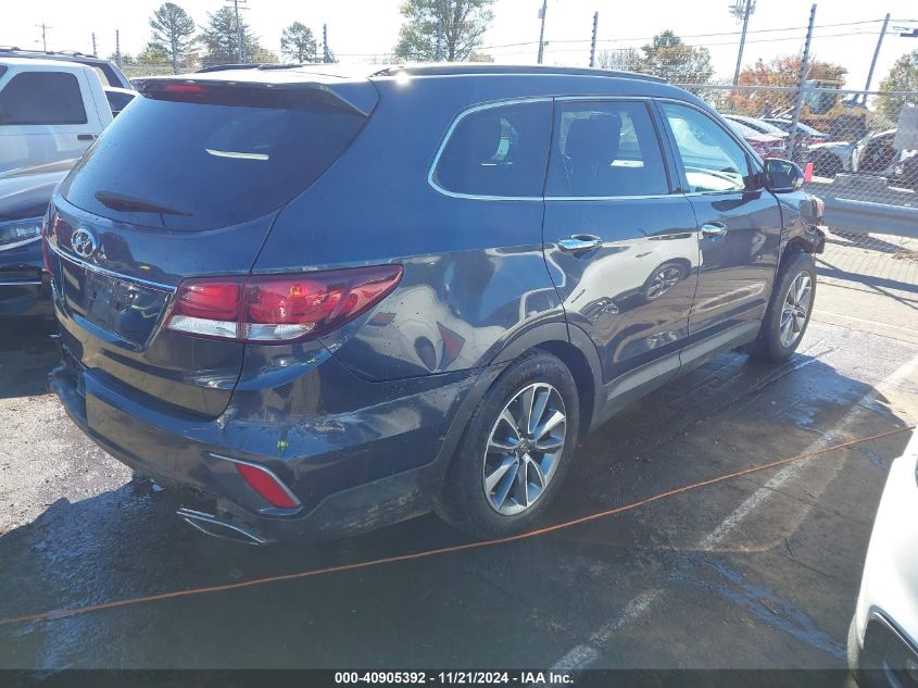 2017 Hyundai Santa Fe Se VIN: KM8SM4HF6HU225505 Lot: 40905392