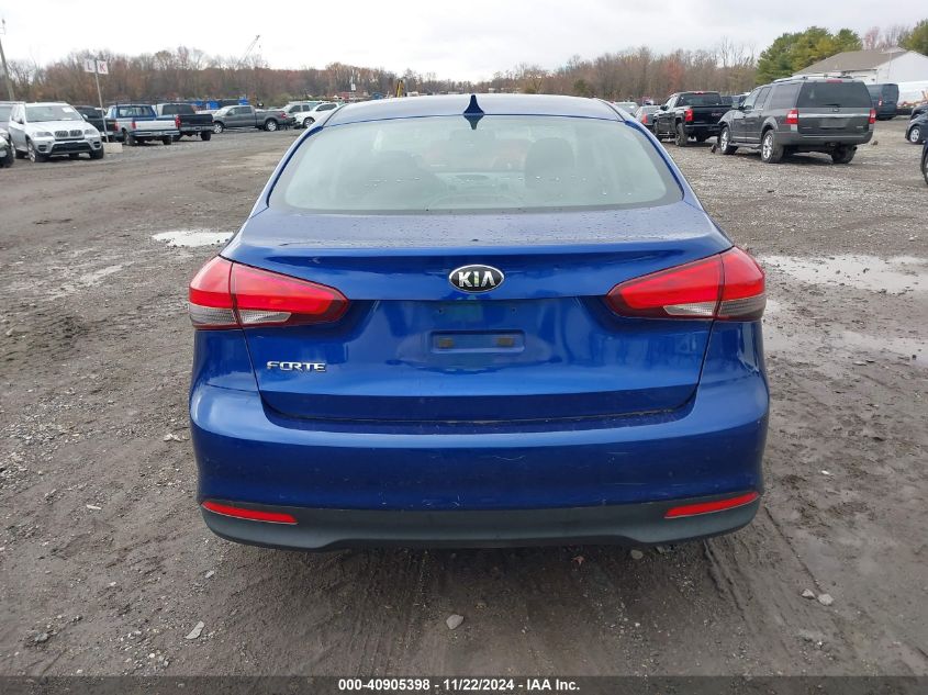 2017 Kia Forte Lx VIN: 3KPFK4A70HE068390 Lot: 40905398