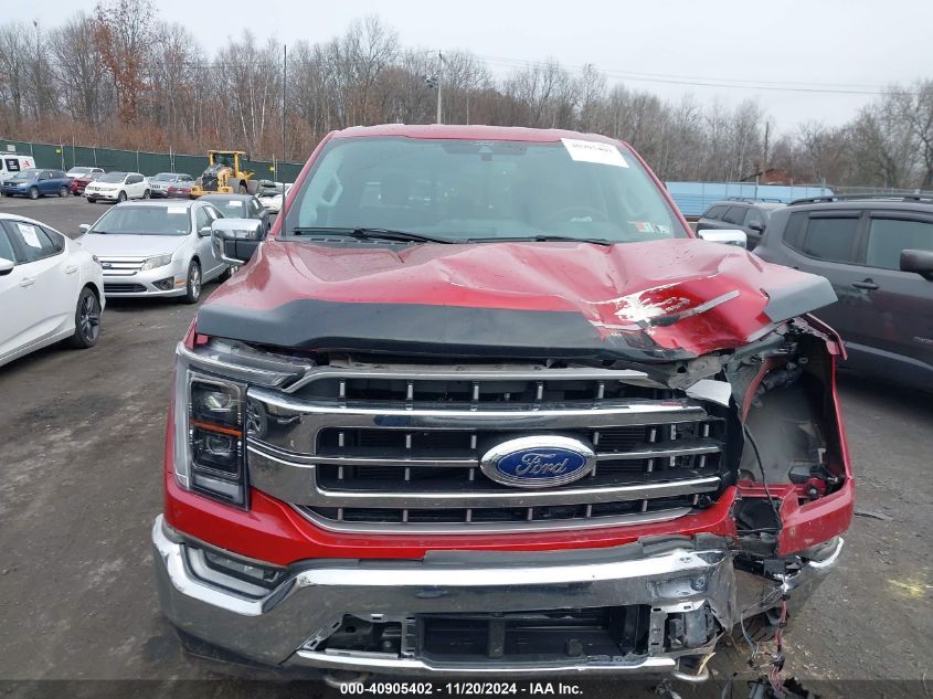 2021 FORD F-150 LARIAT - 1FTFW1E82MKE10421