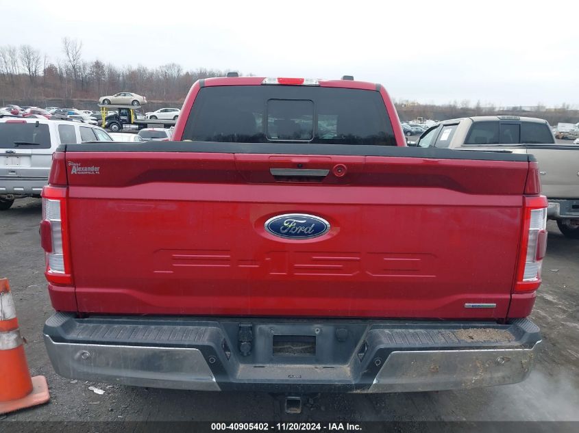 2021 FORD F-150 LARIAT - 1FTFW1E82MKE10421