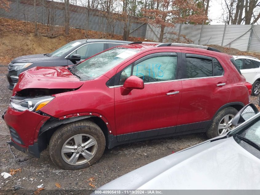 2019 Chevrolet Trax Lt VIN: 3GNCJPSB8KL198549 Lot: 40905418