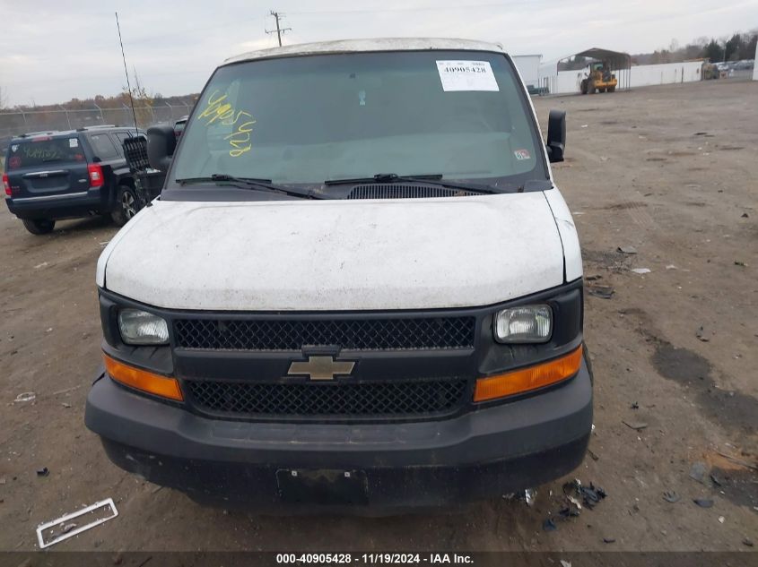 2014 Chevrolet Express 2500 Work Van VIN: 1GCWGFCAXE1212600 Lot: 40905428