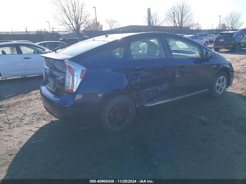 VIN JTDKN3DU1D1639383 2013 Toyota Prius no.4