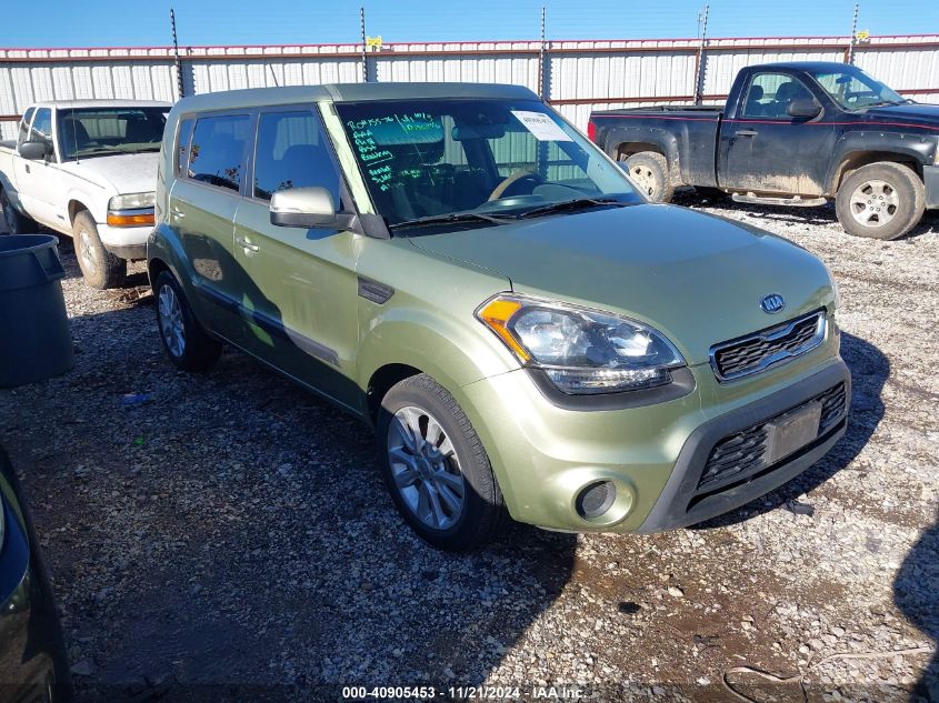 2012 Kia Soul + VIN: KNDJT2A69C7425643 Lot: 40905453