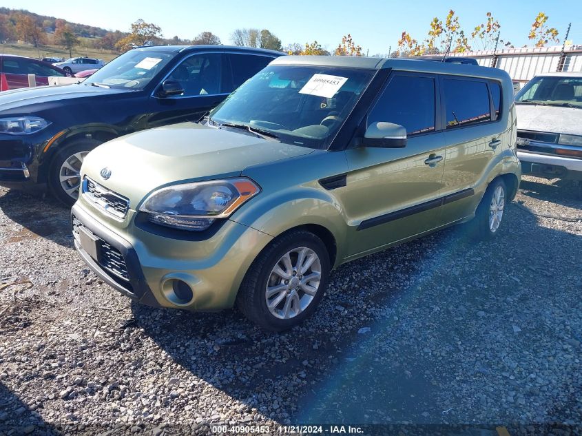 2012 Kia Soul + VIN: KNDJT2A69C7425643 Lot: 40905453