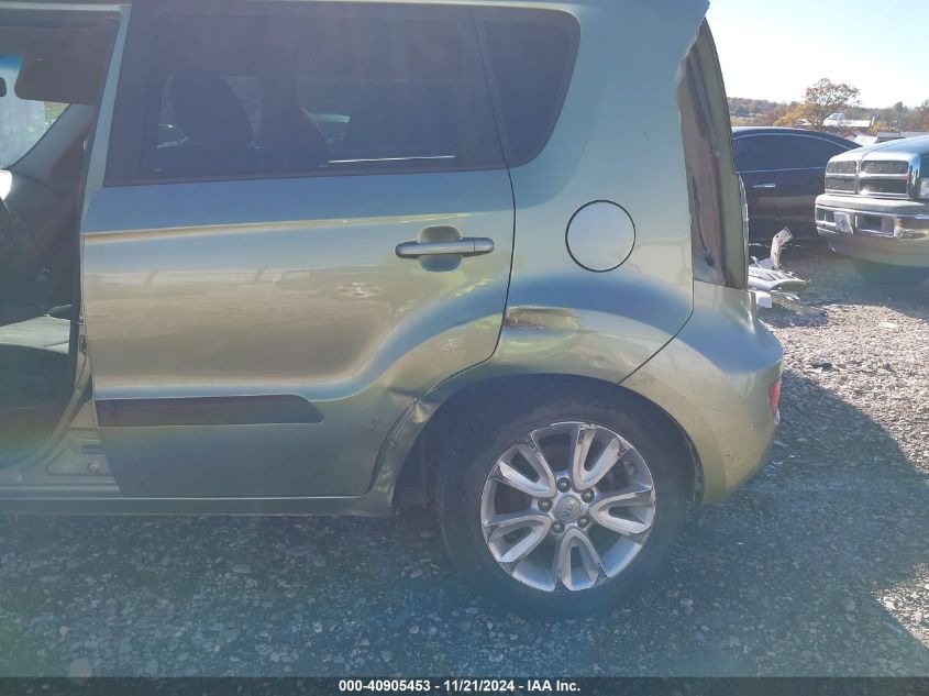 2012 Kia Soul + VIN: KNDJT2A69C7425643 Lot: 40905453