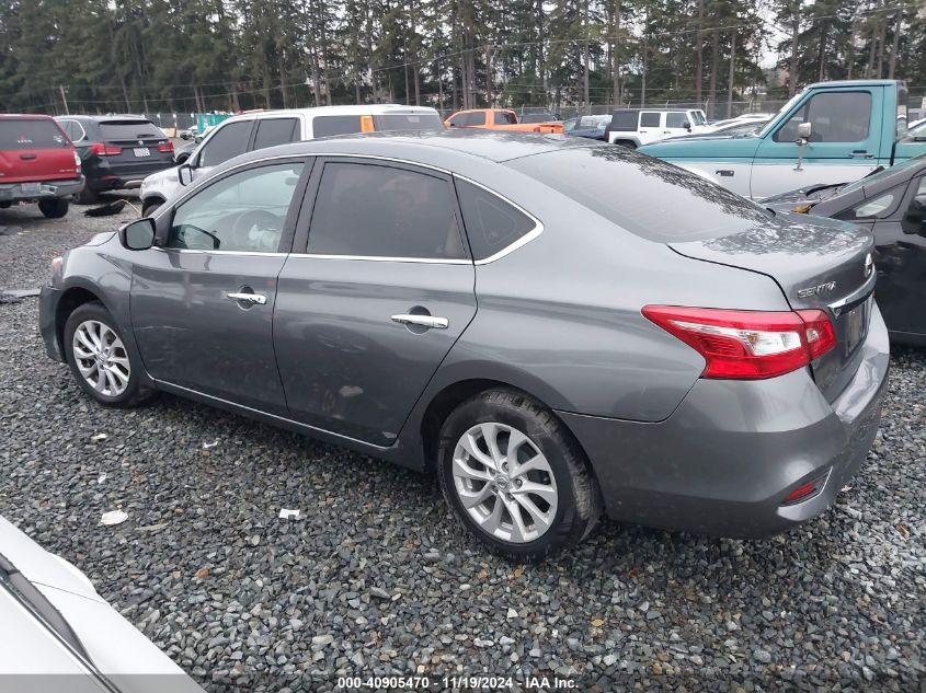 2018 Nissan Sentra Sv VIN: 3N1AB7AP1JL646903 Lot: 40905470