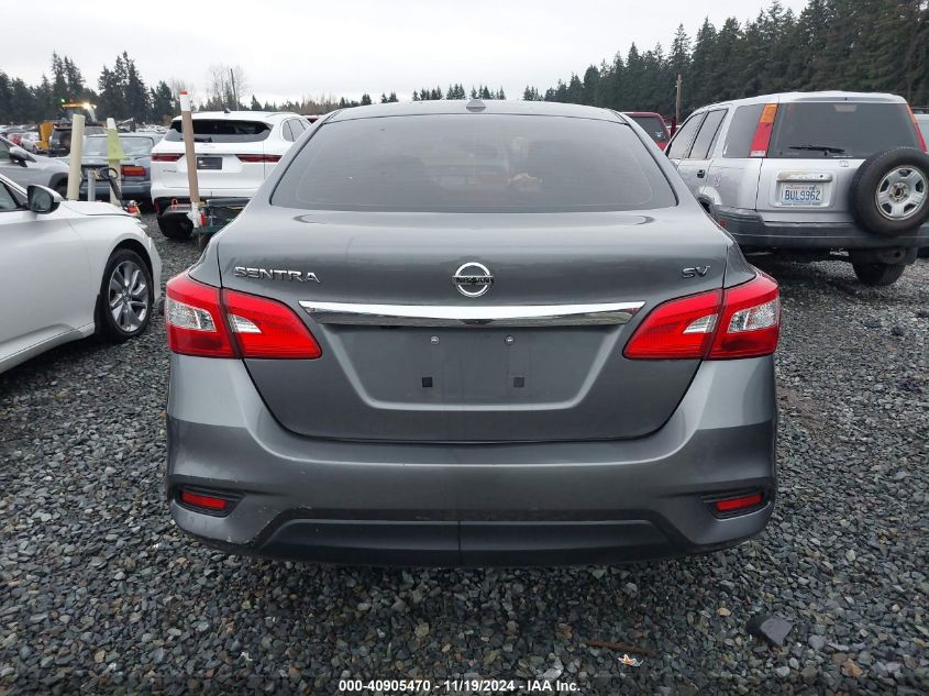 2018 Nissan Sentra Sv VIN: 3N1AB7AP1JL646903 Lot: 40905470