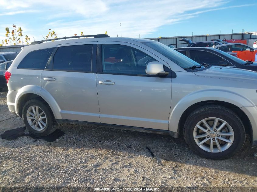 2013 Dodge Journey Sxt VIN: 3C4PDCBG0DT705632 Lot: 40905472