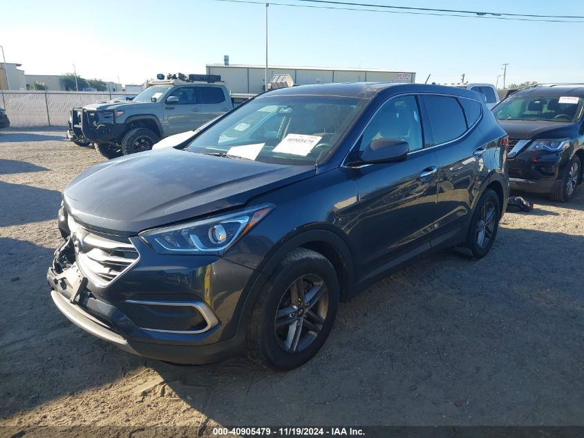 VIN 5XYZTDLB7JG572472 2018 Hyundai Santa Fe, Sport... no.2