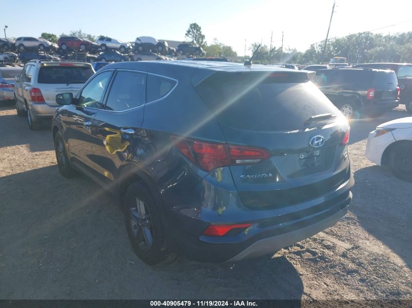 VIN 5XYZTDLB7JG572472 2018 Hyundai Santa Fe, Sport... no.3