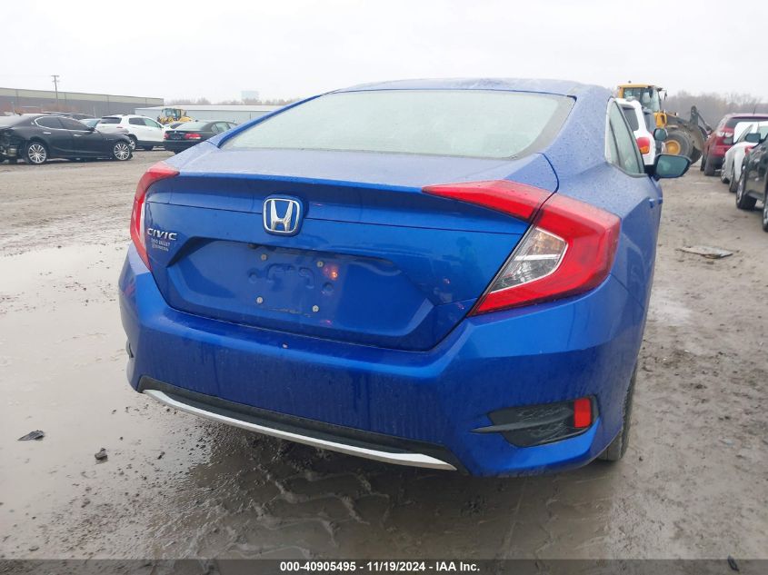 2019 Honda Civic Lx VIN: 19XFC2F68KE002761 Lot: 40905495