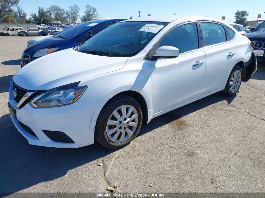 2019 Nissan Sentra S VIN: 3N1AB7AP3KY386850 Lot: 40905547