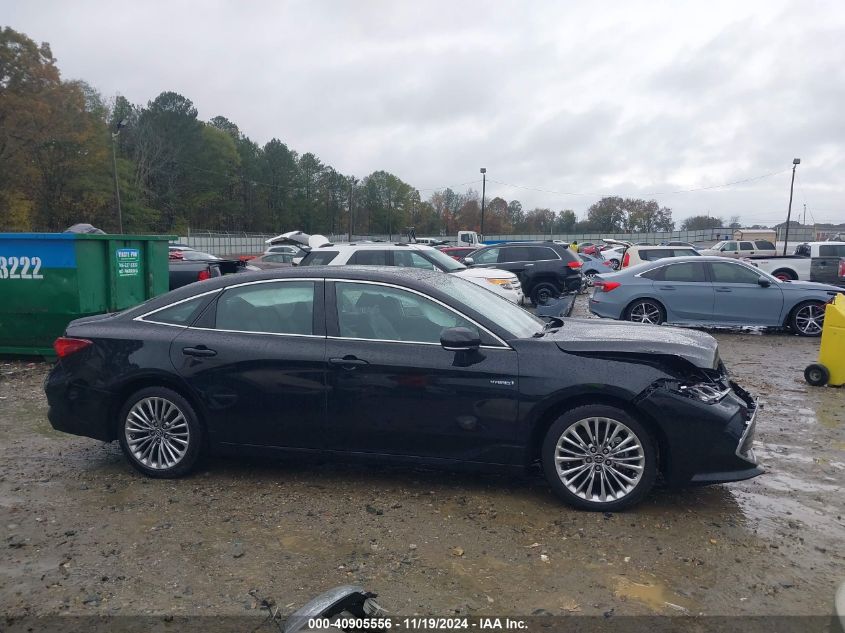 2019 Toyota Avalon Hybrid Limited VIN: 4T1B21FB7KU003499 Lot: 40905556