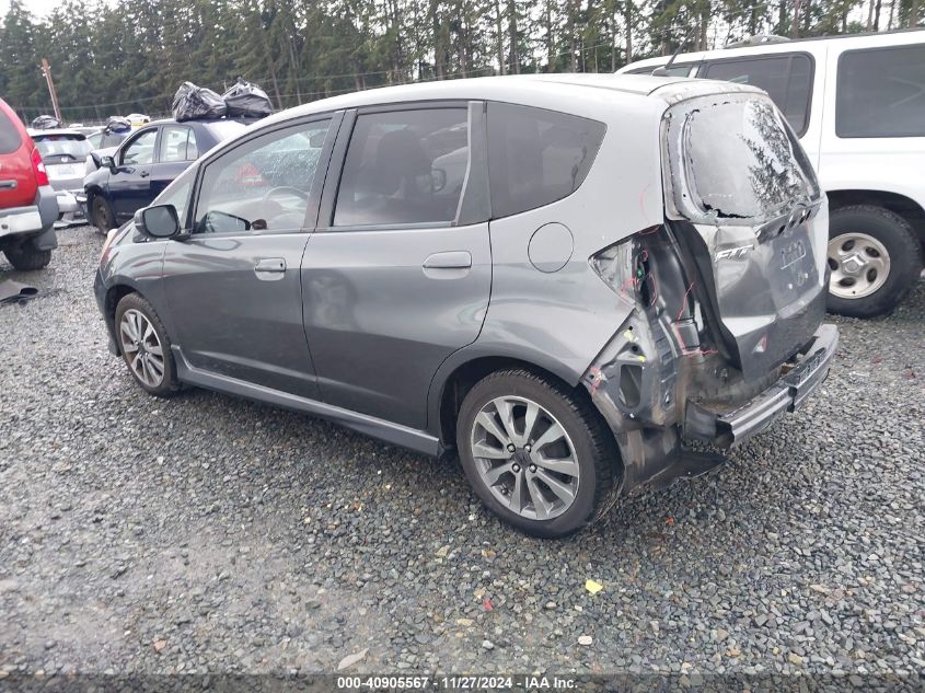 VIN JHMGE8H50DC046669 2013 Honda Fit, Sport no.3