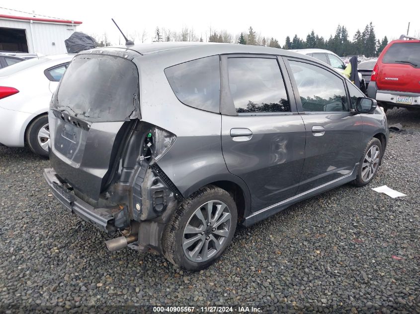 VIN JHMGE8H50DC046669 2013 Honda Fit, Sport no.4