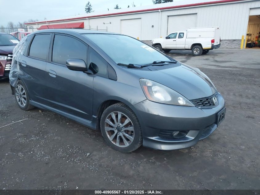 VIN JHMGE8H50DC046669 2013 Honda Fit, Sport no.1