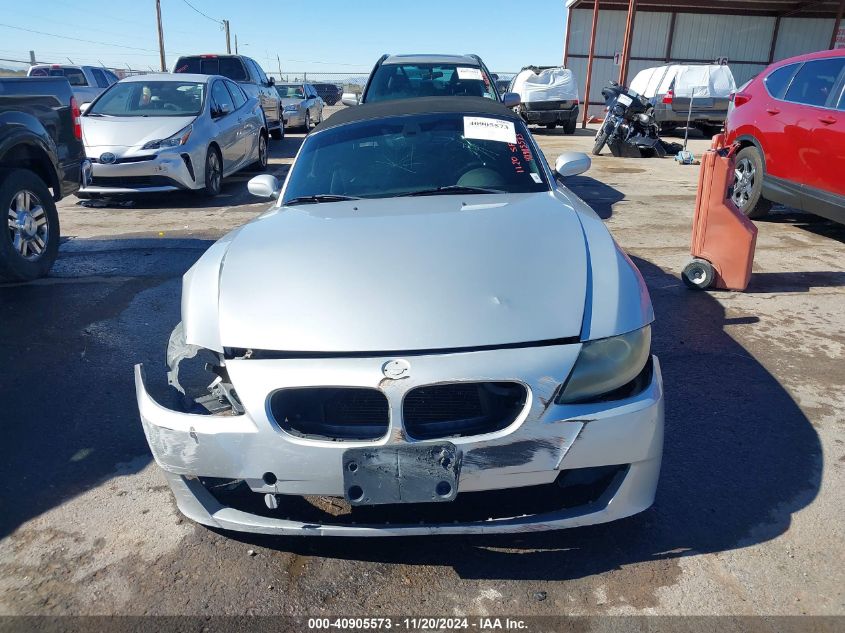 2006 BMW Z4 3.0I VIN: 4USBU33526LW68065 Lot: 40905573