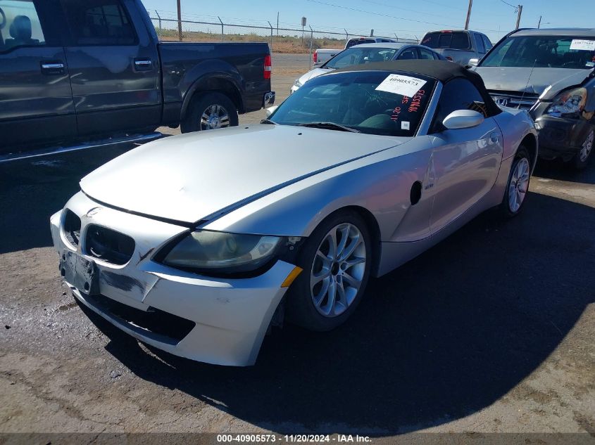 2006 BMW Z4 3.0I VIN: 4USBU33526LW68065 Lot: 40905573