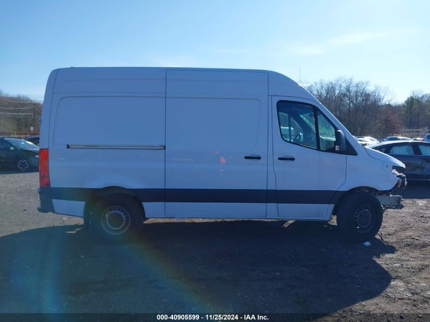 2022 Mercedes-Benz Sprinter 2500 Standard Roof V6 VIN: W1Y4EBHY9NT097077 Lot: 40905599