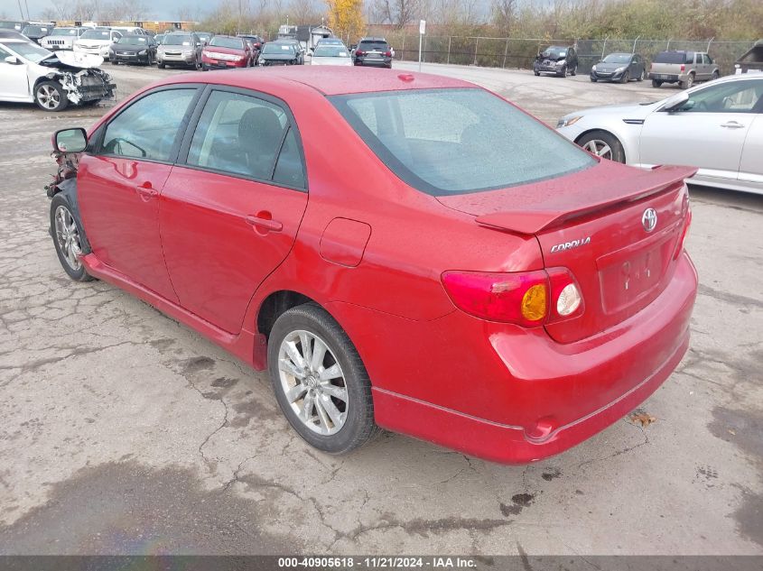 2009 Toyota Corolla S VIN: 1NXBU40E39Z083523 Lot: 40905618