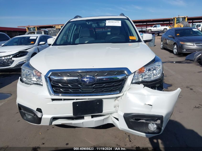 2018 Subaru Forester 2.5I Premium VIN: JF2SJAGC1JH452250 Lot: 40905623