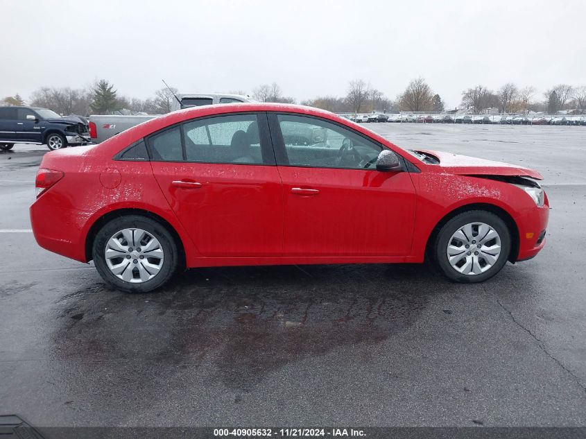 2014 Chevrolet Cruze Ls Auto VIN: 1G1PA5SHXE7180378 Lot: 40905632