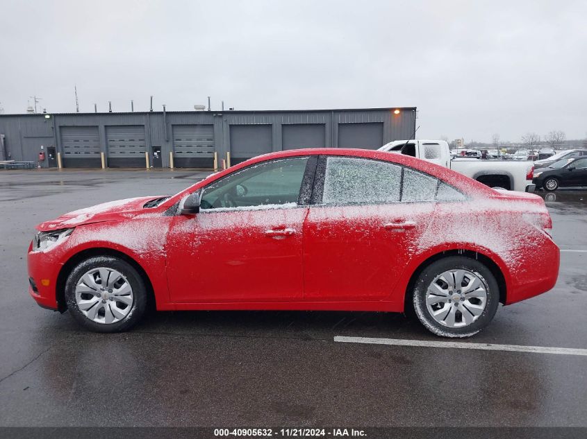 2014 Chevrolet Cruze Ls Auto VIN: 1G1PA5SHXE7180378 Lot: 40905632